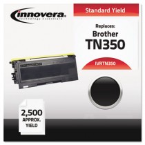 TN350 Compatible, Remanufactured, TN350 Laser Toner, 2500 Page-Yield, Black