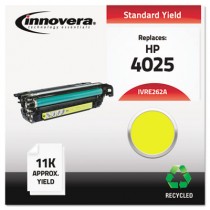 E262A Compatible, Remanufactured, CE262A (648A) Laser Toner, 11000 Yield, Yellow