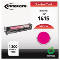 E323A Compatible, Remanufactured, CE323A (128A) Laser Toner, 1300 Yield, Magenta