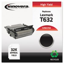 83765 Compatible, Remanufactured, 12A7465 (T632) Toner, 32000 Yield, Black