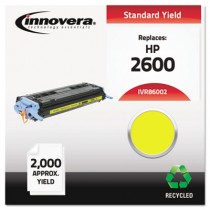 86002 Compatible, Remanufactured, Q6002A (124A) Laser Toner, 2000 Yield, Yellow