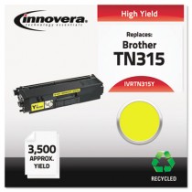 TN315Y Compatible, Remanufactured, TN315Y (TN315) Toner, 3500 Yield, Yellow