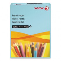 Multipurpose Pastel Colored Paper, 20-lb, Letter, Blue, 500 Sheets/Ream