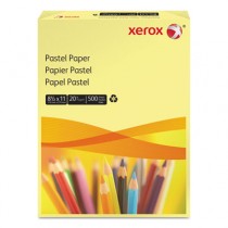 Multipurpose Pastel Colored Paper, 20-lb, Letter, Yellow, 500 Sheets/Ream