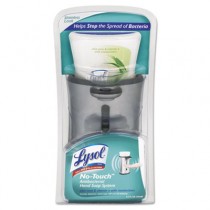 Hand Soap Dispenser Kit, 8.5oz, Plastic, Stainless Look, Aloe
