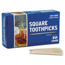 Square Wood Toothpicks, 2 3/4", Natural