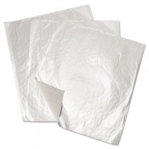 Cushion-Fold Plain Foil Wrap Sheets, 14 x 16, Silver, 1000/Case