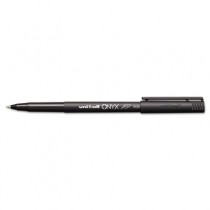 Onyx Roller Ball Stick Dye-Based Pen, Black Ink, Micro, Dozen