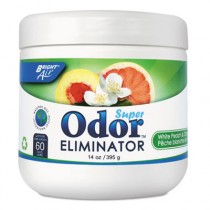 Super Odor Eliminator, White Peach & Citrus, 14oz Jar