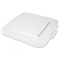 SpaceSaver Square Container Lids, Polyethylene, White, 11.3 x 10.5