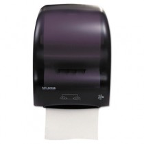 Mechanical Hands-Free Towel Dispenser, 11 4/5 x 9 1/4 x 16 1/5, Black