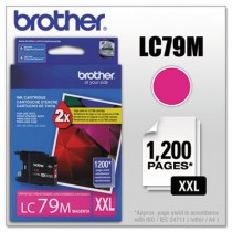LC79M (LC-79M) Super High-Yield Ink, 1,200 Page-Yield, Magenta