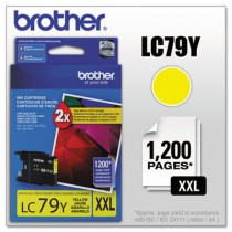 LC79Y (LC-79Y) Super High-Yield Ink, 1,200 Page-Yield, Yellow