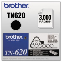TN620 Toner, 3000 Page-Yield, Black