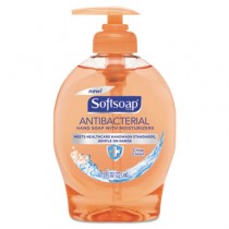 Antibacterial Hand Soap, Crisp Clean, Orange, 7.5 oz Pump Bottle