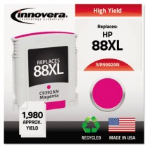 9392AN Compatible, Remanufactured, C9392AN (88XL) Ink, 1980 Page-Yield, Magenta