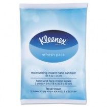 KLEENEX Refresh Pack, Hand Sanitizer, Hand and Face Wipes