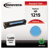 B541A Compatible, Remanufactured, CB541A (125A) Laser Toner, 1400 Yield, Cyan