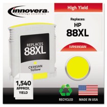 9393AN Compatible, Remanufactured, C3939AN#140 (88XL) Ink, 1540 Yield, Yellow