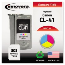 CL41 Compatible, Remanufactured, 0617B002 (CL41) Ink, 303 Yield, Tri-Color