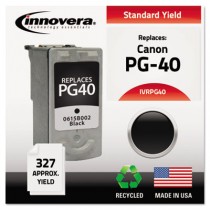 PG40 Compatible, Remanufactured, 0615B002 (PG40) Ink, 327 Yield, Black