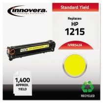 B542A Compatible, Remanufactured, CB542A (125A) Laser Toner, 1400 Yield, Yellow