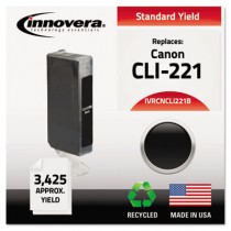 CNCLI221B Compatible, Remanufactured, (CLI221) Ink, 3425 Yield, Black