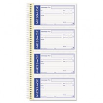 Write 'n Stick Phone Message Pad, 2 3/4 x 4 3/4, Two-Part Carbonless, 200 Forms