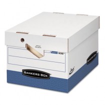 Presto Maximum Strength Storage Box, Ltr/Lgl, 12" x 15" x 10", White