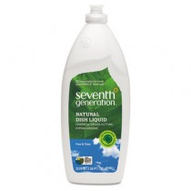 Natural Dishwashing Liquid, Free & Clear, 25 oz. Bottle