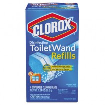 Disinfecting ToiletWand Refill Heads, Blue/White