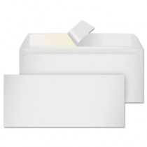 Grip-Seal Business Envelopes,Side Seam, #10, White Wove, 50/Box