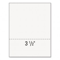 Office Paper, Perforated 3 1/2" From Bottom, 8 1/2 x 11, 20-lb, 500/Ream