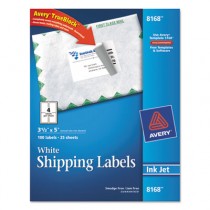 Shipping Labels with TrueBlock Technology, 3-1/2 x 5, White, 100/Pack