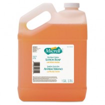 MICRELL Antibacterial Lotion Soap, Pleasant Citrus Scent, Liquid, 1gal Bottle