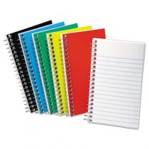 Wirebound Pocket Memo Book, Narrow Rule, 5 x 3, White, 50 Sheets/Pad