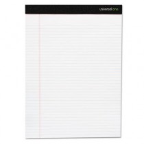 Perforated Edge Ruled Writing Pads, Jr. Legal, White