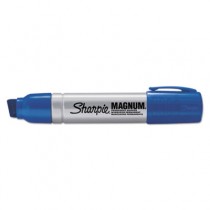 Magnum Oversized Permanent Marker, Chisel Tip, Blue