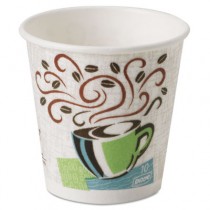 PerfecTouch Hot Cups, 10 oz., Coffee Haze Design, 25/Bag