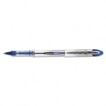 Vision Elite Roller Ball Stick Waterproof Pen, Blue Ink, Bold