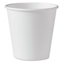 Polycoated Hot Paper Cups, 10 oz, White