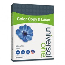 Color Copy/Laser Paper, 98 Brightness, 28lb, 8-1/2 x 11, White, 500 Sheets/Ream