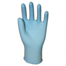 Disposable Nitrile Powder-Free Gloves, Blue, Large