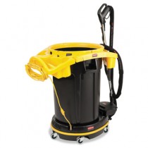 DVAC 1-Pass Cleaning Solution, Power Nozzle, Deluxe Rim Caddy, Vacuum Dolly