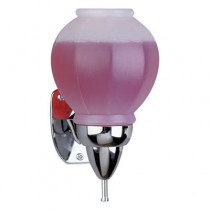 Value-Plus Globe Soap Dispenser, Chrome-Plated Plastic, 18oz, 7 1/4 x 4 x 5 1/2