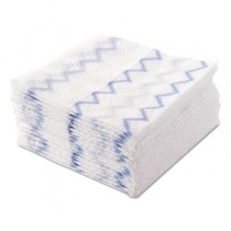 Disposable Microfiber Cloth Starter Kit, White/Blue, 240 Cloths w/Charging Tub