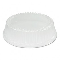 Dome Covers for Use With 9" Foam Plates, Clear, Plastic