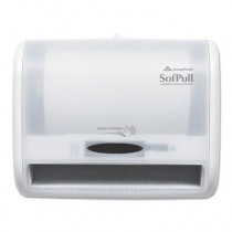 SofPull Automatic Towel Dispenser, 12 4/5 x 6 3/5 x 10 1/2, White