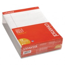 Colored Perforated Note Pads, 8-1/2 x 11, Gray, 50-Sheet