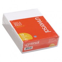 Scratch Pads, Unruled, 4 x 6, White, 100-Sheet Pads, 12 pack